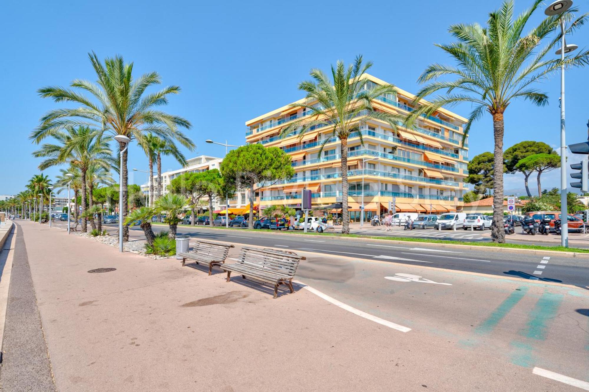 2P Front De Mer, Parking, Climatisation Apartment Cagnes-sur-Mer Ngoại thất bức ảnh