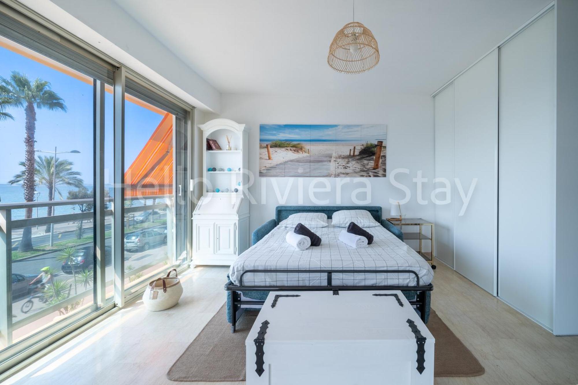 2P Front De Mer, Parking, Climatisation Apartment Cagnes-sur-Mer Ngoại thất bức ảnh