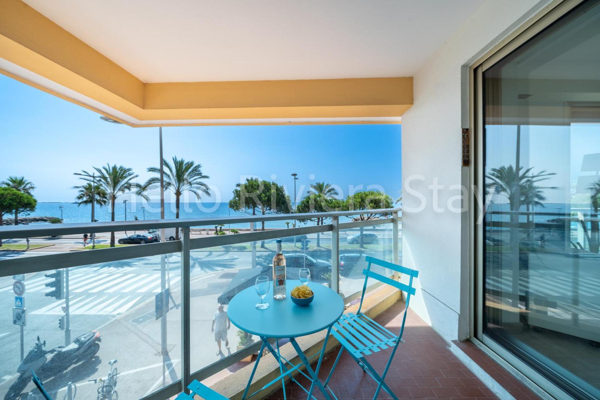 2P Front De Mer, Parking, Climatisation Apartment Cagnes-sur-Mer Ngoại thất bức ảnh